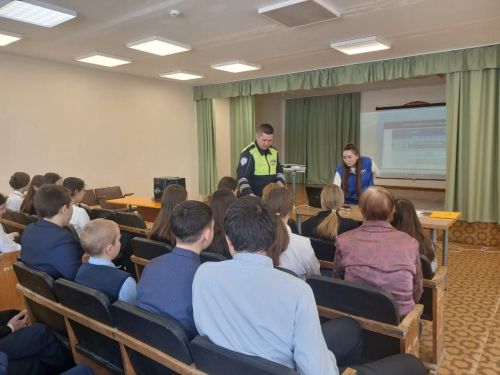 В Старочукалинской школе Дрожжановского района РТ прошло мероприятие по БДД