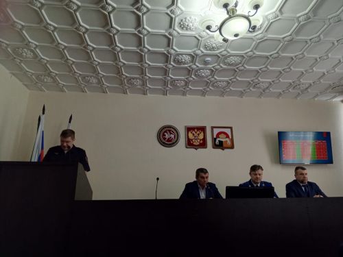 В Дрожжановском районе РТ состоялась комиссия по БДД в расширенном составе