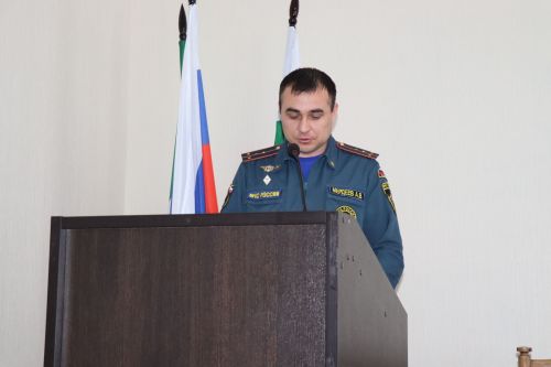 В Дрожжановском районе РТ состоялось заседание КЧС в связи с гибелью человека на пожаре