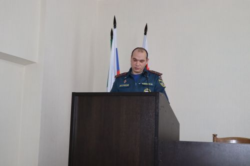 В Дрожжановском районе РТ состоялось заседание КЧС в связи с гибелью человека на пожаре