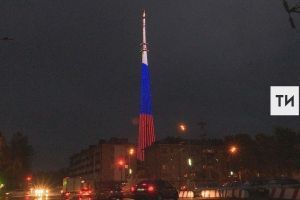Казанская телебашня украсится праздничной подсветкой в честь 23 февраля