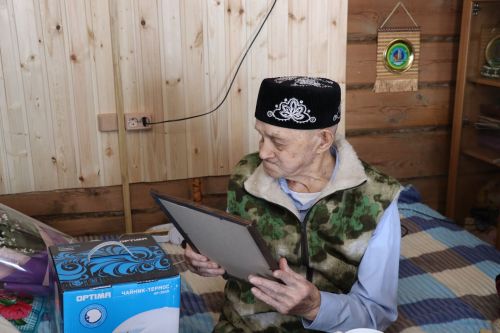 Иске Шәйморза авылында яшәүче Харис Шаһи улы Халитовка 90 яшь тулды