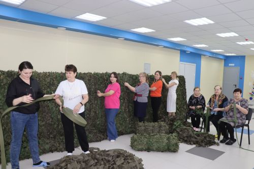 Чүпрәледә актив төстә маскировка челтәрләре үрү дәвам итә