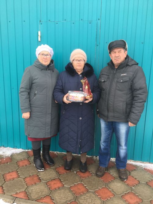 Ветераны Дрожжановского района поздравили матерей погибших воинов с 8 Марта