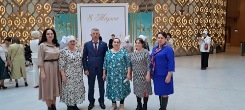 Чүпрәлеләр Казанда Халыкара хатын-кызлар көне-8 Март хөрмәтенә узган тантаналы чарада катнашты