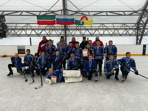 В Дрожжановском районе РТ прошел турнир по хоккею среди юношеских команд