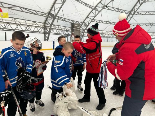 В Дрожжановском районе РТ прошел турнир по хоккею среди юношеских команд