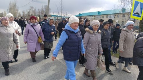 Шагаем вместе: дрожжановцы поддержали всероссийскую акцию «10 000 шагов к жизни»