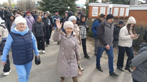 Шагаем вместе: дрожжановцы поддержали всероссийскую акцию «10 000 шагов к жизни»