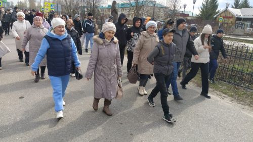 Шагаем вместе: дрожжановцы поддержали всероссийскую акцию «10 000 шагов к жизни»