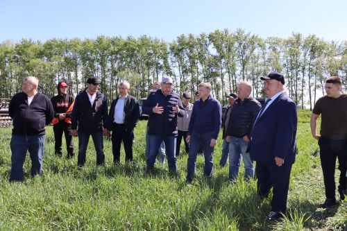 В Дрожжановском районе РТ проверили готовность кормозаготовительной техники