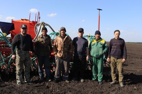 Посевная в Дрожжановском районе в самом разгаре