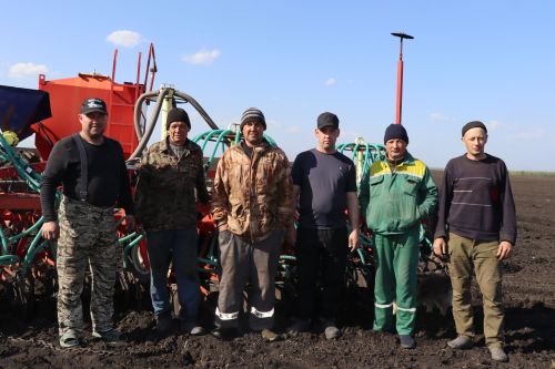 Посевная в Дрожжановском районе в самом разгаре