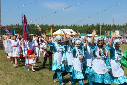 Чүпрәледә Сабантуй, Акатуй көннәре билгеле