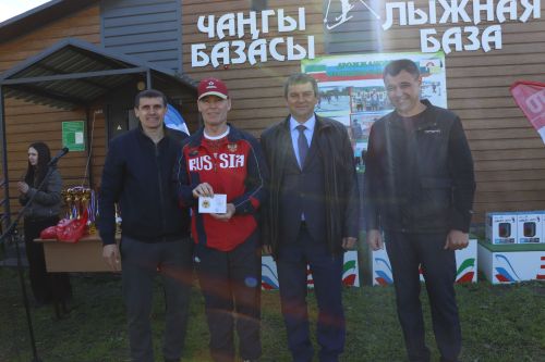 Торжественное вручение золотых знаков ГТО в Дрожжановском районе