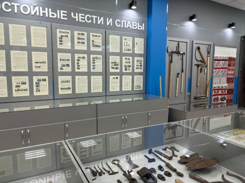 Музей боевой и трудовой славы открылся в селе Алешкин-Саплык Дрожжановского района РТ к 80-летию Победы