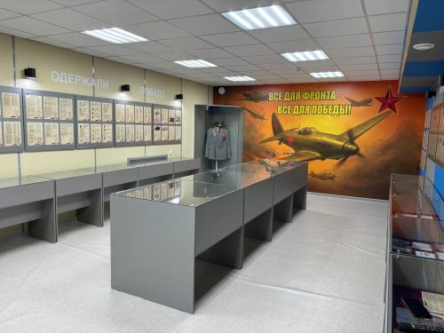 Музей боевой и трудовой славы открылся в селе Алешкин-Саплык Дрожжановского района РТ к 80-летию Победы