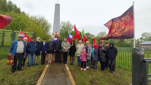 Ко Дню Победы в сёлах Дрожжановского района РТ проходят торжественные мероприятия