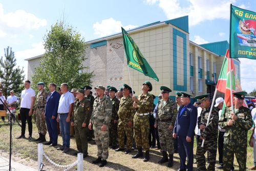 В селе Нижние Каракитяны Дрожжановского района РТ открыли монумент «Пограничникам всех поколений»