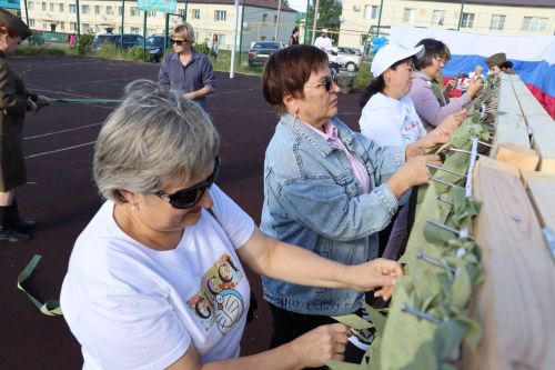 Фестиваль «Маленький тыл – большая Победа» объединил дрожжановцев в День Государственного флага
