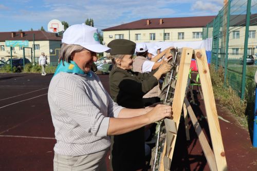 Фестиваль «Маленький тыл – большая Победа» объединил дрожжановцев в День Государственного флага