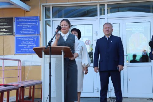 В Стародрожжановской школе №1 прозвенел первый звонок