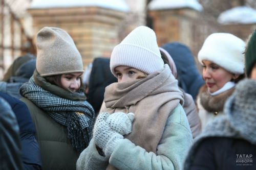 В Дрожжановском районе ожидается понижение температуры воздуха до −25..-27˚