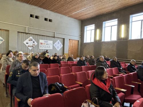 В Дрожжановском районе  начался цикл отчетных собраний граждан