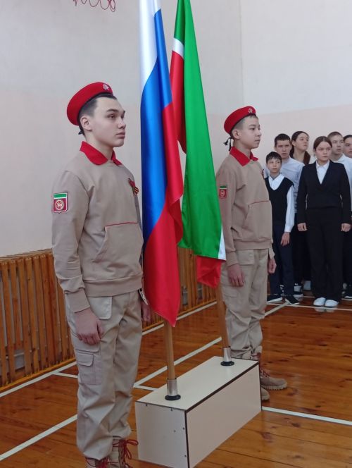 Традиционный месячник военно-патриотического воспитания стартовал в Дрожжановском районе
