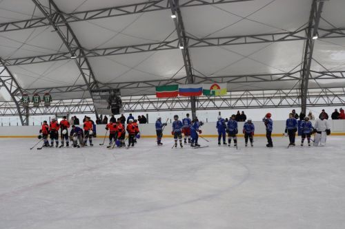В Дрожжаном прошёл турнир по хоккею с шайбой среди юношей на призы клуба «Золотая шайба»