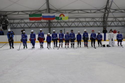 В Дрожжаном прошёл турнир по хоккею с шайбой среди юношей на призы клуба «Золотая шайба»