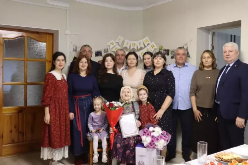 Жительница села Старые Убеи Дрожжановского района РТ отметила 90-летний юбилей