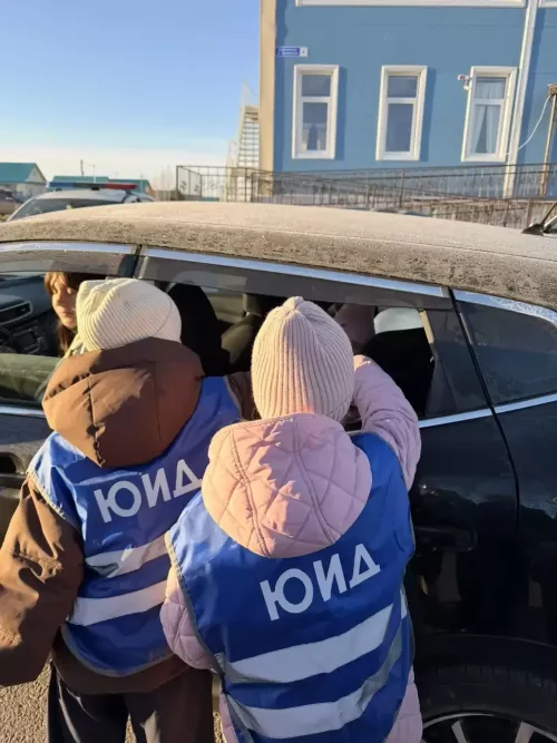 В детсаду «Сказка» прошла акция «Ребёнок — главный пассажир!»