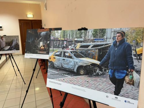 В Дрожжановском районе открылась фотовыставка «Хроники террора»