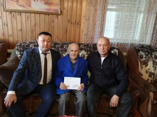 Труженик тыла из села Чувашское Дрожжаное отметил 96-летие
