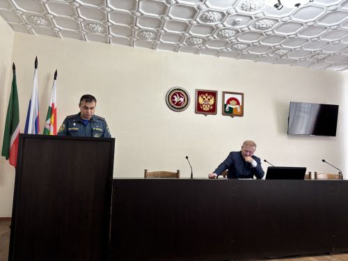 В Дрожжановском районе обсудили резкий рост числа погибших при пожарах
