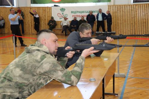 Ветераны боевых действий состязались в меткости на турнире в Дрожжановском районе