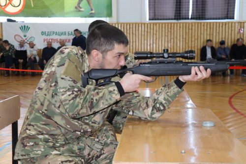 Ветераны боевых действий состязались в меткости на турнире в Дрожжановском районе