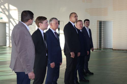 В Дрожжановском районе прошёл муниципальный этап школьной волейбольной лиги среди юношей