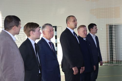 В Дрожжановском районе прошёл муниципальный этап школьной волейбольной лиги среди юношей