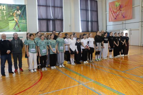 В Дрожжаном прошел муниципальный этап Чемпионата школьной волейбольной лиги среди команд девушек