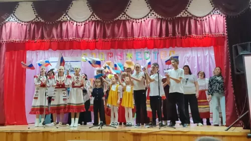 В Новоильмовском клубе Дрожжановского района прошел фестиваль «Содружество талантов»