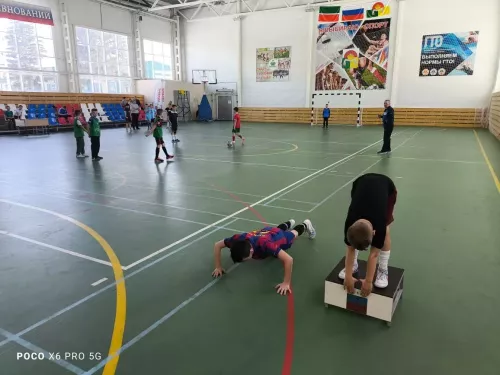 В Дрожжановском районе продолжается муниципальный этап «Школьной футбольной лиги»