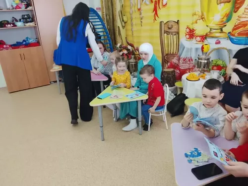 В детском саду «Сказка» Дрожжановского района прошло семейное соревнование
