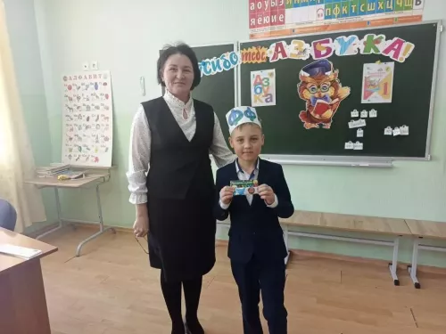 Первоклассники «Стародрожжановской СОШ №1» попрощались с Азбукой