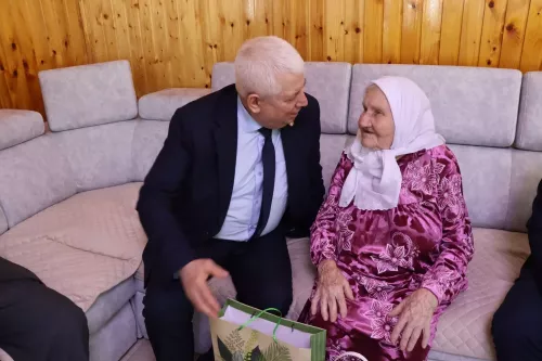 Жительница села Шланга Дрожжановского района РТ отметила с 95-летний юбилей