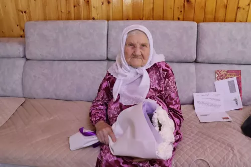 Жительница села Шланга Дрожжановского района РТ отметила с 95-летний юбилей
