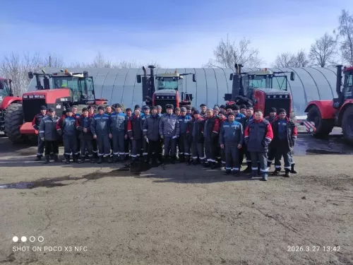 В ООО «Дрожжаное Рассвет Агро» проведен технический осмотр тракторов и прицепов к ним