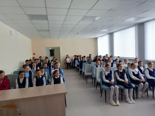 В Малоцильнинской школе юным пешеходам напомнили о дорожной безопасности