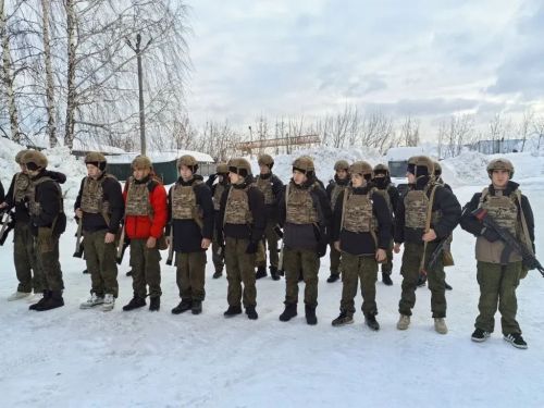 Школьники Дрожжановского района прошли военные сборы в центре «Патриот»